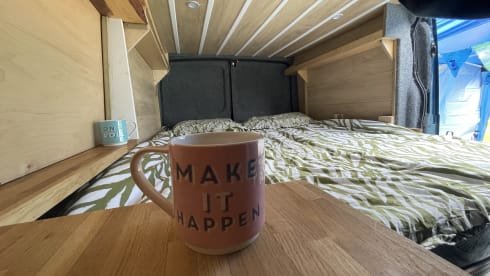 Peggy Blue – 3 berth Ford campervan conversion