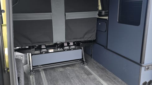 King – 2025 4 berth T7 Volkswagen campervan collection Cumbria