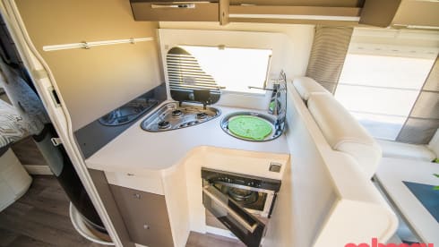 Luxury hotel room (family camper) on wheels...