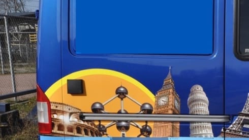 Type 6 – Nice hip bus camper with fixed bed