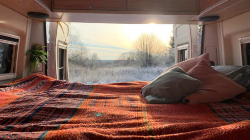 Hymercar – Sleeping in a roof tent!
