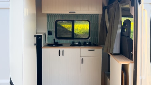 3p Fiat campervan uit 2018