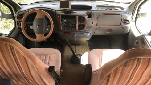 Laika X695 motorhome with garage