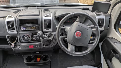 Fully off grid 4 berth Pilote semi-integrated motorhome from 2019