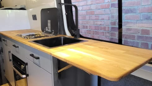 3 berth professionally converted high spec camper.