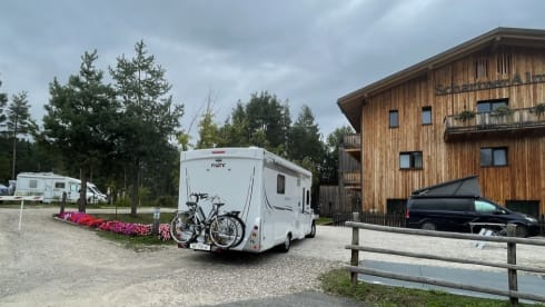 Spacious luxury 4 person Pilote camper many extras Queens bed semi-integrated 2013
