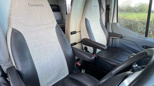 Bubbles – Check out Bubbles our 6 berth Chausson  2019