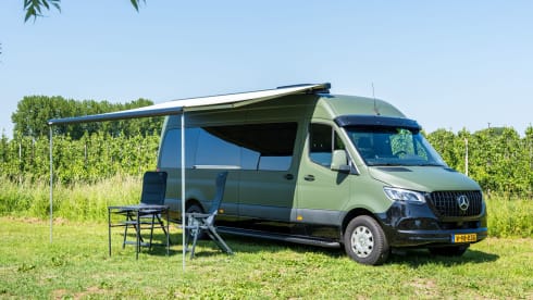 4p Mercedes-Benz campervan uit 2021