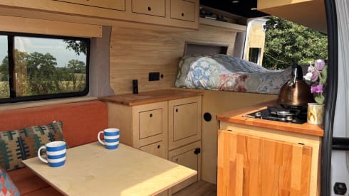 Guinevere  – 4 berth Nissan campervan from 2022