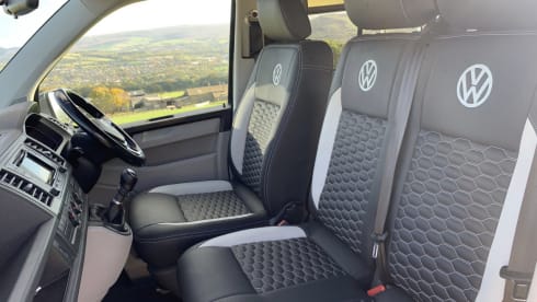 4 berth Volkswagen Transporter from 2016