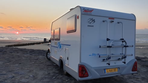 knaus sky ti 3 pers camper