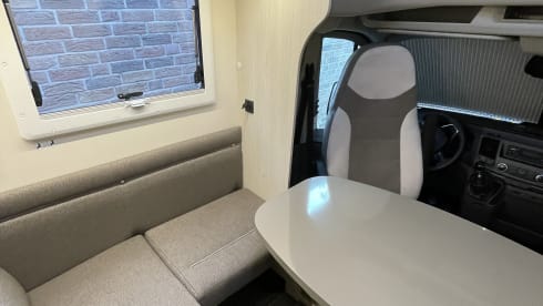 Nordlicht – family alcove for 5 with separate sleeping areas