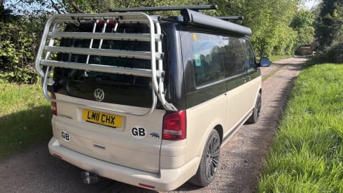 4 berth Volkswagen campervan from 2011