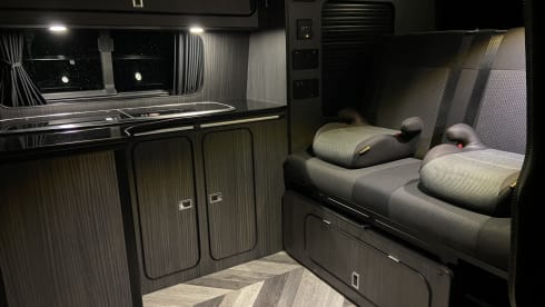 4 berth Volkswagen campervan from 2017