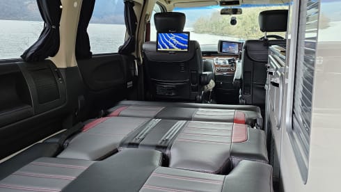 Knight Rider!  – TOP CLASS 4 berth Nissan campervan