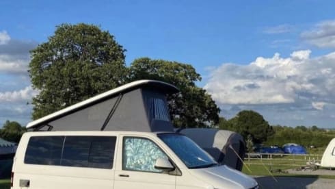 4 berth Volkswagen T5.1 campervan 2014