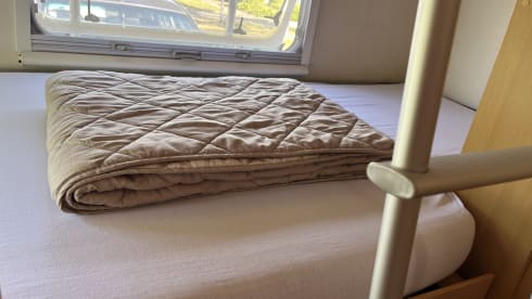 Kompaktes Familien-Wohnmobil | 6 m | Festes Etagenbett