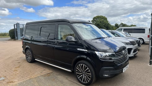 4 berth Volkswagen campervan from 2020