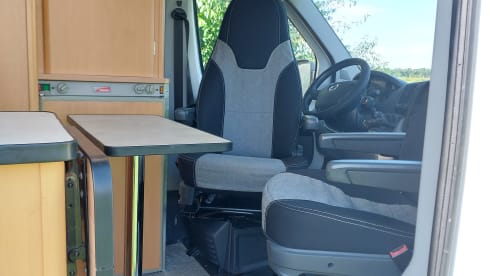 Witte Harrie – Very neat and complete 2-person Fiat camper van from 2007