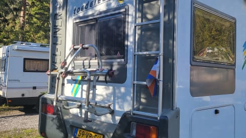 Toedeledokie  – Neat, warm Fiat integral camper, 4p 