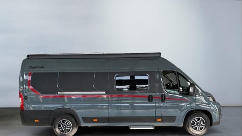 Buscamper – 2p Dethleffs bus uit 2026