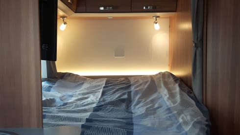 Modern camper with many extras