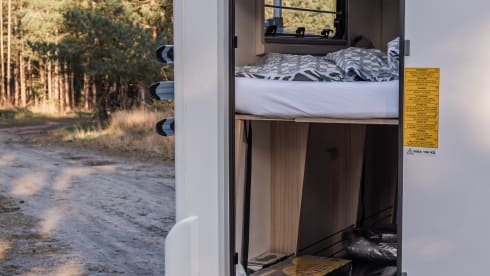 Spacious new family camper