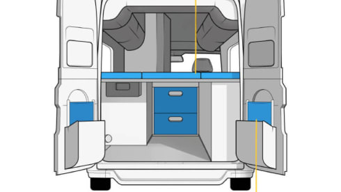 Napoli – 4p Volkswagen bus from 2023