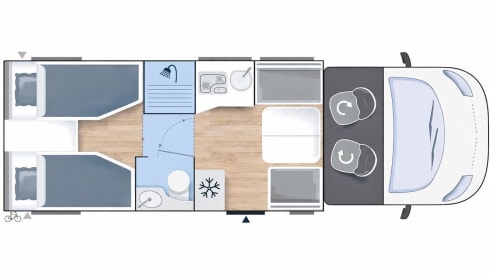 4p Chausson semi-integrated uit 2022