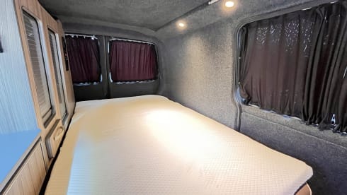 Vanellope – Modern VW T6.1 Campervan | 4 Berth | ULEZ | Solar | Diesel Heater