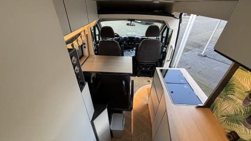 Fiat Ducato 2 or 4 pers. Buscamper - Off grid - Bench air conditioning - Underfloor heating