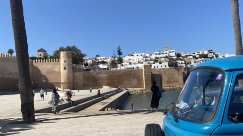 Blue  – Blauwe Volkswagen campervan uit 1978