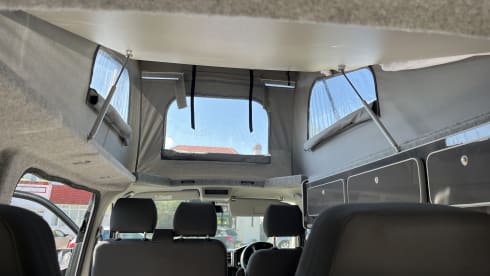 4 berth Volkswagen campervan from 2015