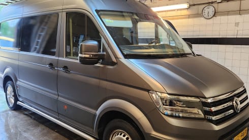Onopvallende camper – 3p Volkswagen bus from 2020