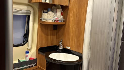 Bus camper with single length beds from 2014