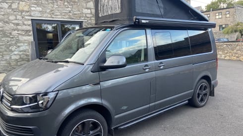 4 berth Volkswagen campervan from 2017