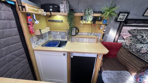 peggy  – 2 berth Peugeot off grid camper van