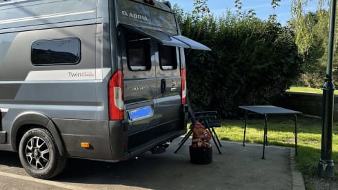 Adria Twin Supreme – Comfortable bus camper with automatic transmission + Switzerland vignette