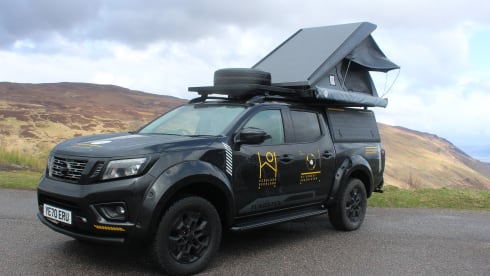 Highland Overland - Shackleton  – Overland Trucks to rent in the Scottish Highlands (Inverness airport )