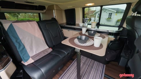The freedom of camping, the luxury of a hotel room