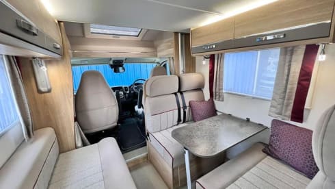 Majestic – Our fully loaded 6 berth motorhome