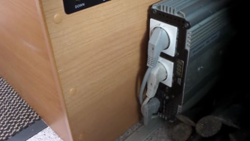 Compact family camper with bunk bed