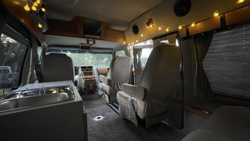 Chevy – Chevyvan with cruise control and LPG