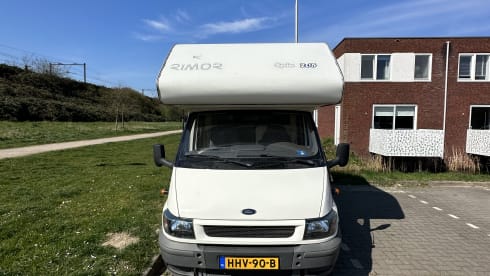 Ford Rimor – Ford Rimor 6 persoons leuke camper te huur