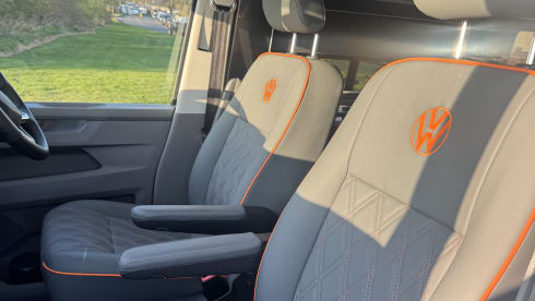 4 berth Volkswagen campervan from 2022