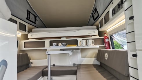 PEUF – das mini "camping car" 4x4 - 4 seasons kommt überall hin