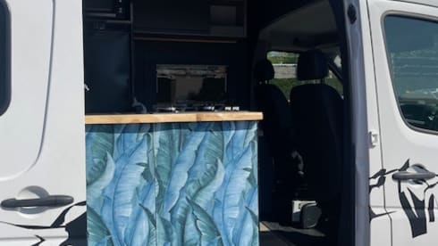 unique, attractive, compact 2-person Volkswagen camper 