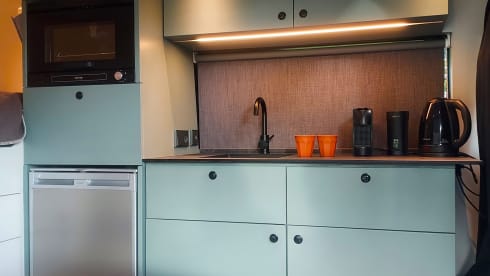 2-seater Volkswagen Crafter home-build bus from 2019