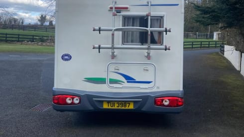 Fiat Campervan mit 4 Schlafplätzen, Baujahr 2007