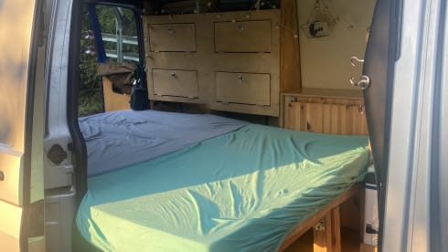 Cozy little self-sufficient camper